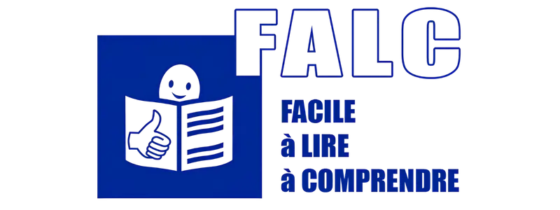 Logo FALC (Facile à Lire et à Comprendre)